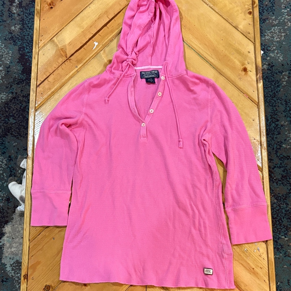 Polo by Ralph Lauren Vibrant Pink Hoodie
